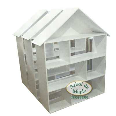 Anaquel en forma de casita-repisa Quito Manta