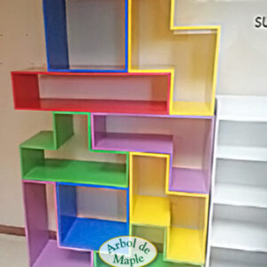 anaquel repisa tetris aula ninos Quito