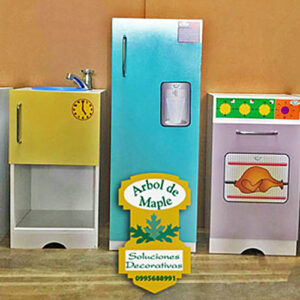 Rincón de cocina de 5 piezas para infantil Quito