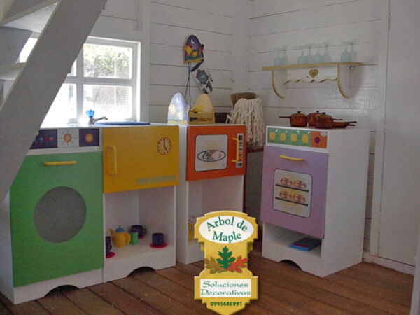 comprar Rincón de cocina de 5 piezas para niños Quito Ibarra