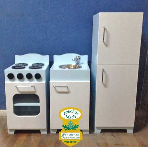 Rincón de cocina de 3 piezas para niños Quito