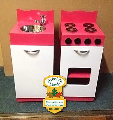 Rincón de cocina de 3 piezas para niños Riobamba
