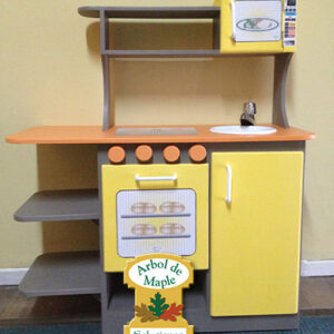 cocina lavabo microondas para niñas Manta