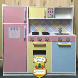 comprar cocina para niñas en madera grande Guayaquil