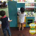 cocina para niñas en madera infantil Guayaquil Salinas