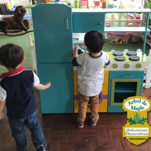 cocina para niñas en madera infantil Guayaquil Salinas
