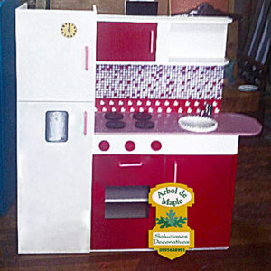 cocina para niñas en madera infantil Tena