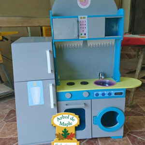 cocina para niños en madera de juguete Quito Quevedo