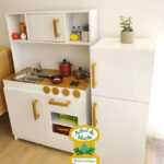 cocina refrigeradora para niñas en madera infantil Quito, Santo Domingo