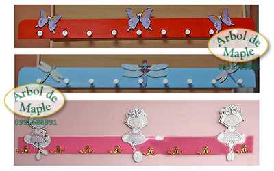 Percheros de hotsell pared para niños
