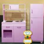 comprar cocina refrigeradora para niñas en madera Guayaquil
