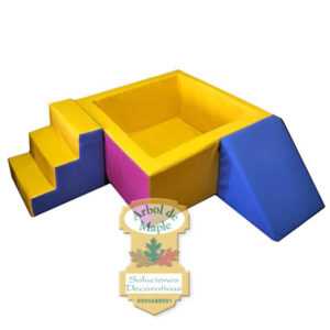 comprar piscina de pelotas con grada y rampa Quito Guayaquil Manta