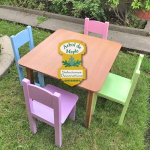 comedor mesa infantil con 4 sillas, Quito Guayaquil
