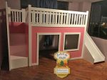 Litera para niños con resbaladera, grada y casita. Quito Cumbayá, San Rafael, Tumbaco, Pomasqui, Amaguaña