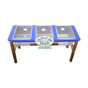 Mesa sensorial Montessori agua y arena, Manta, Ibarra, Azogues, Machala, Santo Domingo