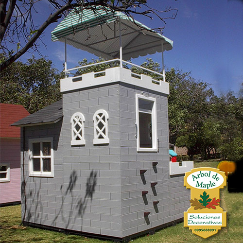 Comprar Castillo Medieval para patio en madera. Quito, Cumbayá, Tumbaco, Puembo, Pifo, Yaruquí, San Rafael, Sangolquí, Amaguaña
