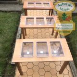 Mesa sensorial Montessori agua y arena, Ambato, Latacunga, Riobamba, Azogues, La Troncal