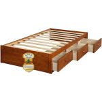 Comprar Cama con cajones en Madera sólida Mercury, Quito, Guayaquil, Riobamba, Babahoyo, Puyo