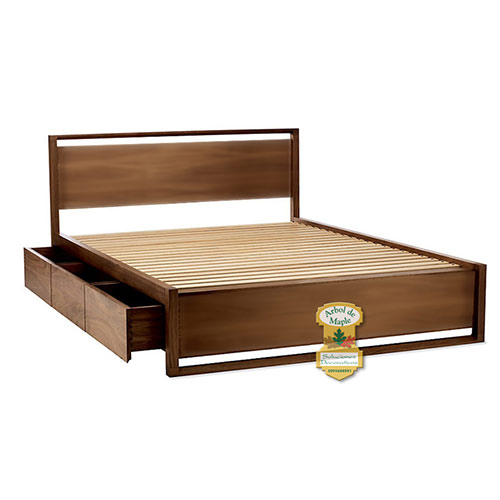 Cama con cajones en Madera sólida, Quito, Guayaquil, Babahoyo, Puyo