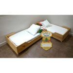 Cama montessori al piso en madera. Cumbayá Samborondón, Loja Quito, Lago Agrio, Quevedo, Daule, Durán,