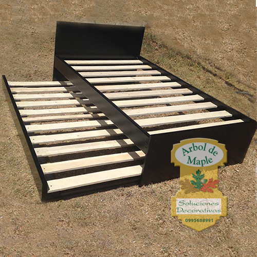 cama nido clásica en madera, Manta, Machala, Ambato, Latacunga, Tena
